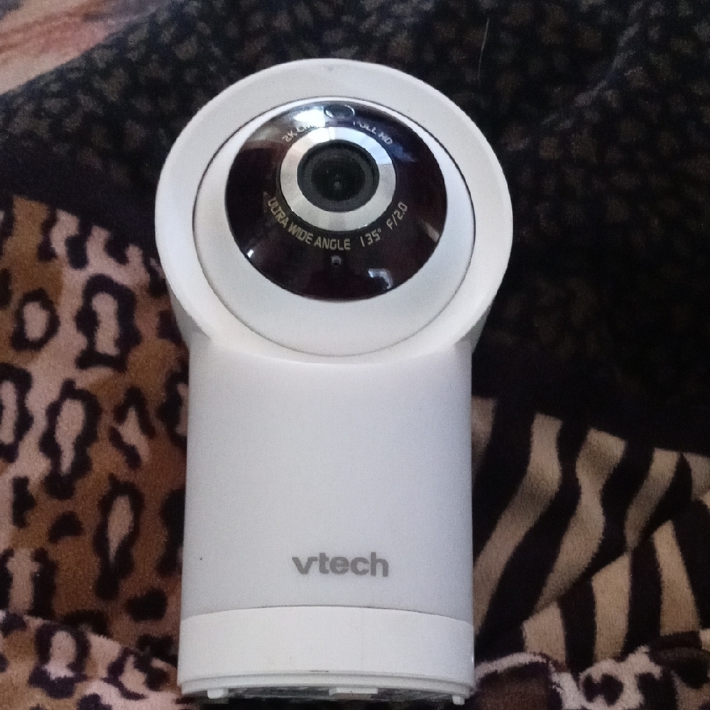 White Security Camera